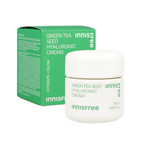 Купить INNISFREE THE GREEN TEA SEED HYALURONIC CREAM (50ml)