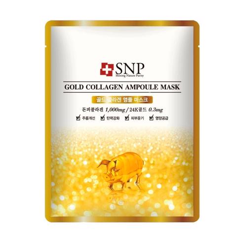 Купить SNP GOLD COLLAGEN AMPOULE MASK (10ea)
