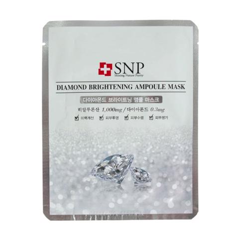Купить SNP DIAMOND BRIGHTENING AMPOULE MASK (10ea)