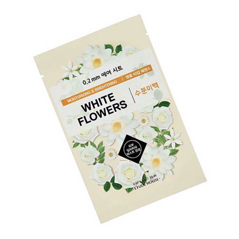 Купить ETUDE HOUSE 0.2 AIR THERAPY WHITE FLOWERS MASK SHEET (1ea)