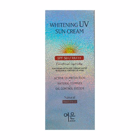 Купить YEOEUN WHITENING UV SUN CREAM SPF50+ PA+++ 70ml
