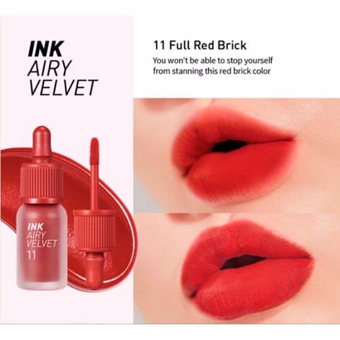 Купить PERIPERA INK AIRY VELVET #11 FULL RED BRICK (4gr)
