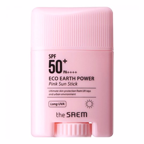 Купить THE SAEM ECO EARTH POWER PINK SUN STICK SPF50+ PA++++ (13g)