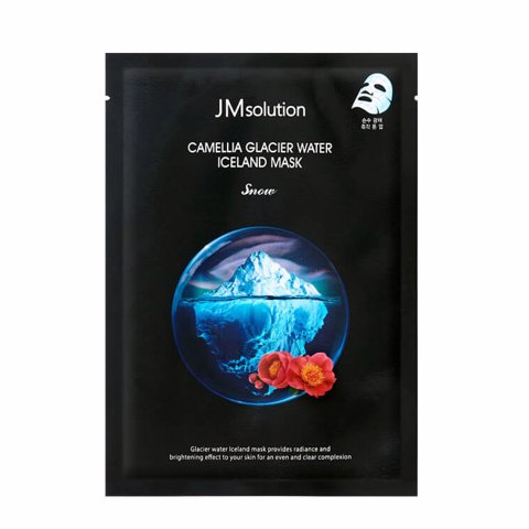 Купить JM SOLUTION CAMELLIA GLACIER WATER ICELAND MASK SNOW  (30ml*10ea)