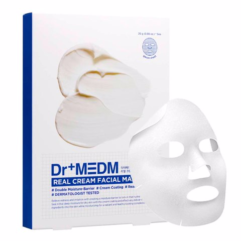 Купить DR+ MEDM REAL CREAM FACIAL MASK (25gr*5ea)