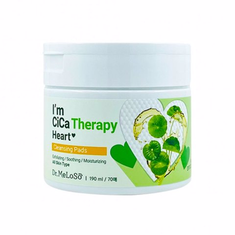 Купить DR.MELOSO I'M CICA THERAPY HEART CLEANSING PADS (190ml/70ea)