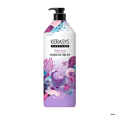 Купить KERASYS PERFUME VIOLET ROSE PERFUMED SHAMPOO (1 000ml)