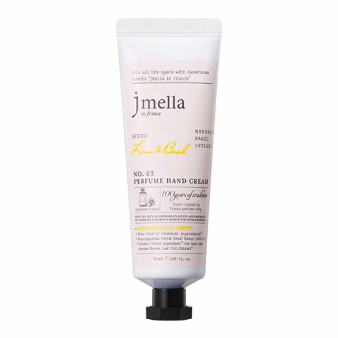 Купить JMELLA IN FRANCE LIME & BASIL PERFUME HAND CREAM №3 (50ml)