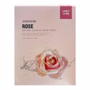 Купить HEBEHEBA ROSE NATURE ESSENCE MASK SHEET (25ml+10ea)