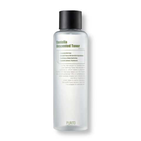 Купить PURITO CENTELLA UNSCENTED TONER (200ml)