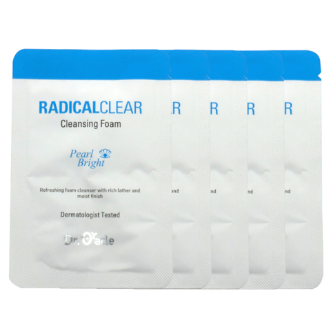 Купить DR. ORACLE RADICALCLEAR CLEANSING FOAM PEARL BRIGHT SAMPLE POUCH (5ea)