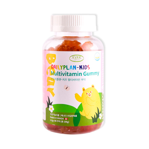 Купить EVERGREEN DAILYPLAN – MULTIVITAMIN GUMMY FOR KIDS (90ea chewing gums)