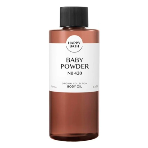 Купить HAPPY BATH ORIGINAL COLLECTION BODY OIL #BABY POWDER NO.420 (250ml)
