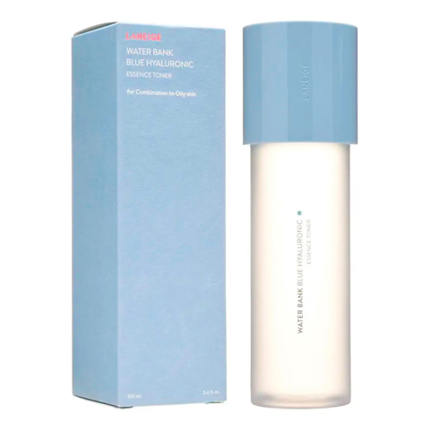 Купить LANEIGE WATER BANK BLUE HYALURONIC ESSENCE TONER (FOR COMBINATION TO OILY SKIN) (160ml)