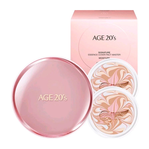 Купить AGE 20'S SIGNATURE ESSENCE COVER PACT MASTER MOISTURE #21 MEDIUM BEIGE (14gr * 2ea)