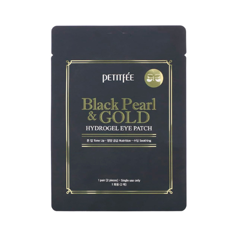 Купить PETITFEE BLACK PEARL & GOLD HYDROGEL EYE PATCH SAMPLE (1ea)
