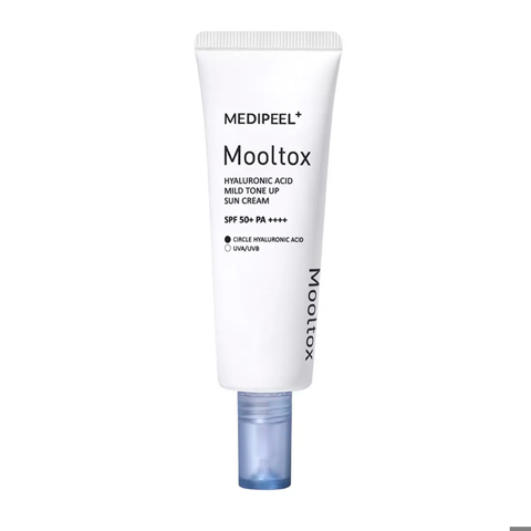 Купить MEDI-PEEL MOOLTOX HYALURONIC ACID MILD TONE UP SUN CREAM SPF50+ PA++++ (50gr)