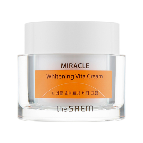 Купить THE SAEM MIRACLE WHITENING VITA CREAM (50ml) [EXP 12/2026]