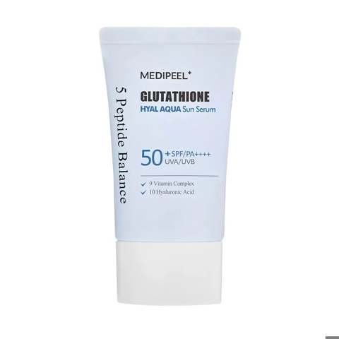 Купить MEDI-PEEL GLUTATHIONE HYAL AQUA SUN SERUM SPF50+ PA++++ (50ml)