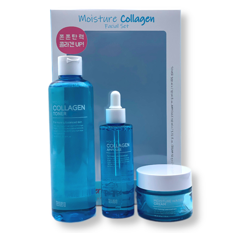 Купить TENZERO MOISTURE COLLAGEN FACIAL SET (300ml + 110ml + 50ml)