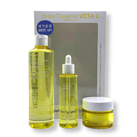 Купить TENZERO GREEN TANGERINE VITA C FACIAL SET (300ml + 110ml + 50ml)