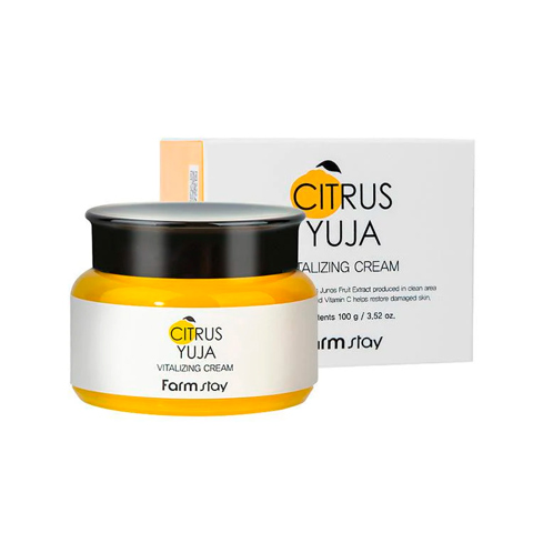 Купить FARM STAY CITRUS YUJA VITALIZING CREAM (100ml)