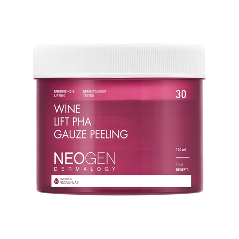 Купить NEOGEN DERMALOGY WINE LIFT PHA GUAZE PEELING (30 pads)