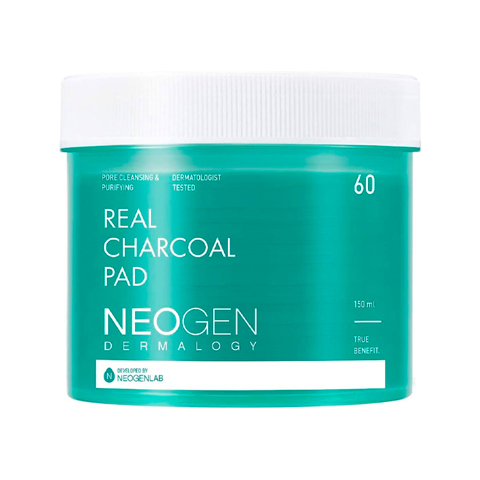 Купить NEOGEN DERMALOGY REAL CHARCOAL PAD (60 pads)