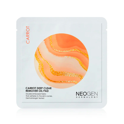 Купить NEOGEN DERMALOGY CARROT DEEP CLEAR REMOVER OIL PAD SAMPLE (1 PAD) (3ml)