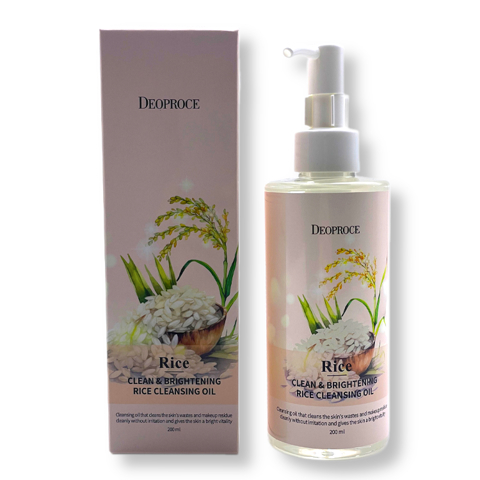 Купить 2306 DEOPROCE RICE CLEAN & BRIGHTENING RICE CLEANSING OIL (200ml)