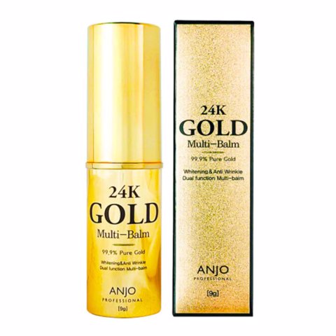 Купить [SALE] ANJO PROFESSIONAL 24K GOLD MULTI BALM 99% PURE GOLD WHITENING & ANTI WRINKLE (9gr) [EXP 03/2025]