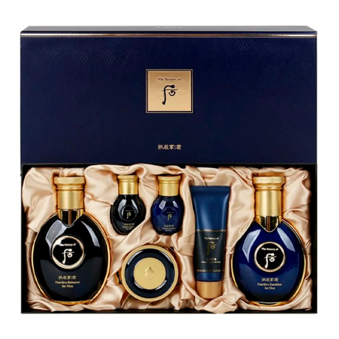 Купить THE HISTORY OF WHOO GONGJINHYANG KUN SPECIAL 3PCS SET FOR MEN (140ml + 100ml + 40ml)