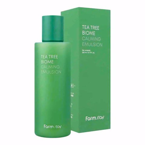 Купить [SALE] FARM STAY TEA TREE BIOME CALMING EMULSION (200ml) [EXP 06/2025]