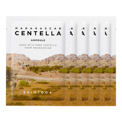 Купить [SALE] SKIN1004 MADAGASCAR CENTELLA AMPOULE SAMPLE POUCH (1,5ml * 5ea) [EXP 07/2025]