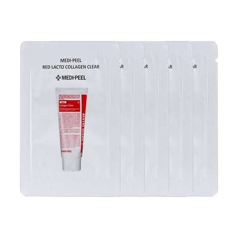 Купить [SALE] MEDI-PEEL RED LACTO COLLAGEN CLEAR SAMPLE POUCH (1,5ml*5ea) [EXP 07/2025]