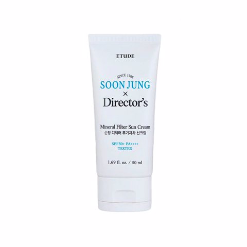 Купить [SALE] ETUDE HOUSE SOON JUNG X DIRECTOR'S MINERAL FILTER SUN CREAM SPF50+ PA++++ (50ml) [EXP 04/2025]