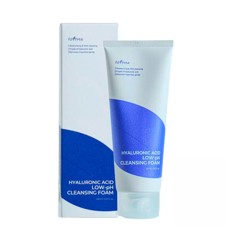 Купить [SALE] ISNTREE HYALURONIC ACID LOW PH CLEANSING FOAM (150ml) [EXP 05/2025]