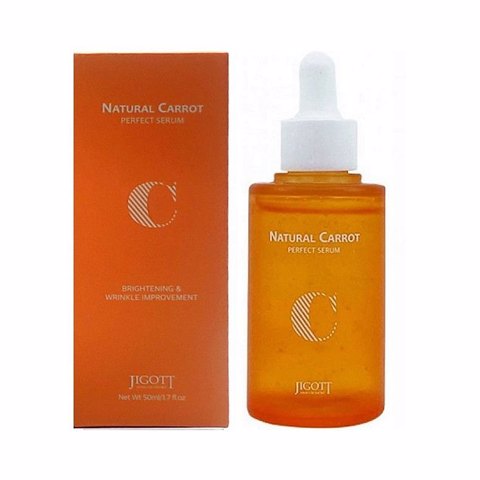 Купить [SALE] JIGOTT NATURAL CARROT PERFECT SERUM (50ml) [EXP 06/2025]