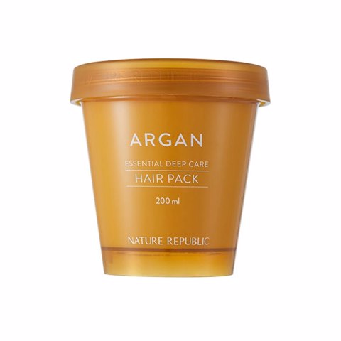 Купить [SALE] NATURE REPUBLIC ARGAN ESSENTIAL DEEP CARE HAIR PACK (200ml) [EXP 03/2025]