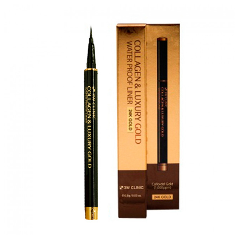 Купить 3W CLINIC COLLAGEN & LUXURY GOLD WATER PROOF LINER (0.8gr)