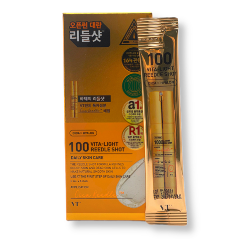 Купить VT COSMETICS VITA-LIGHT REEDLE SHOT 100 STICK (2ml * 10ea)