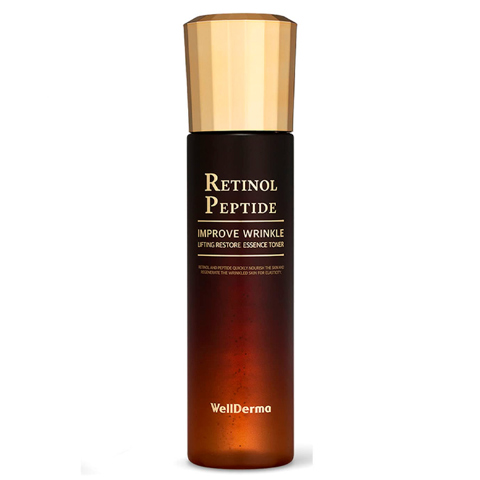 Купить WELLDERMA RETINOL PEPTIDE LIFTING RESTORE ESSENCE TONER (150ml)