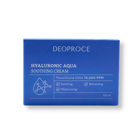 Купить 2243 DEOPROCE HYALURONIC AQUA SOOTHING CREAM (100ml)