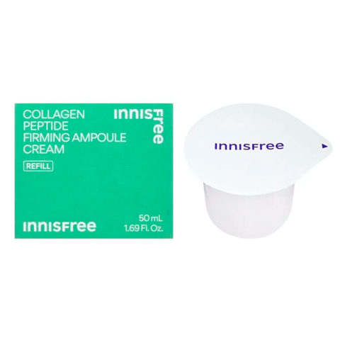 Купить INNISFREE COLLAGEN PEPTIDE FIRMING AMPOULE CREAM REFILL ONLY (50ml)