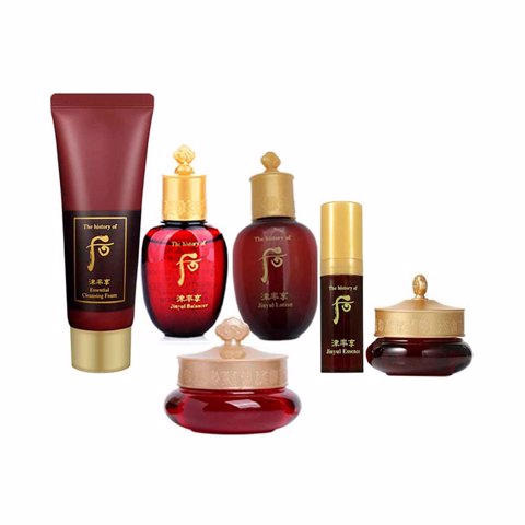 Купить [SALE] THE HISTORY OF WHOO JINYULHYANG 6 PCS SPECIAL GIFT SET (20ml + 20ml + 5ml + 4ml + 10ml + 40ml) [EXP 04/2025]