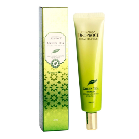 Купить 1433 DEOPROCE PREMIUM GREEN TEA TOTAL SOLUTION BB CREAM SPF 50+PA+++ (40ml)