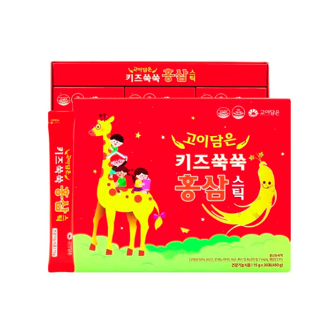 Купить GOYDAM-EUN KIDS MUGWORT RED GINSENG STICK (15gr * 30ea)