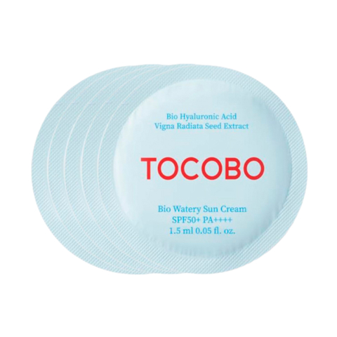 Купить TOCOBO BIO WATERY SUN CREAM SPF50+ PA++++ POUCH SAMPLE (1,5ml * 5ea)