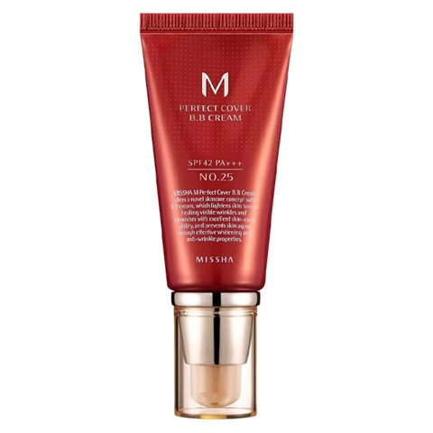 Купить MISSHA M PERFECT COVER BB CREAM SPF42/PA+++ NO.25 WARM BEIGE (50ml)