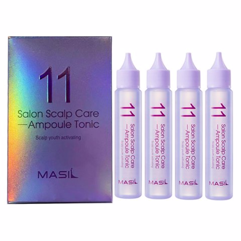 Купить [SALE] MASIL 11 SALON SCALP CARE AMPOULE TONIC (30ml*4ea) [EXP 09/2025]